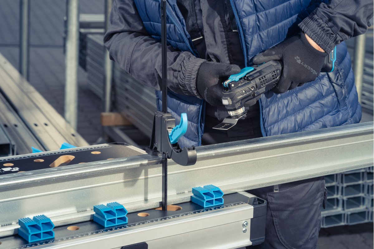 Верстак складной столярный 845 x 598 x 735-885 мм