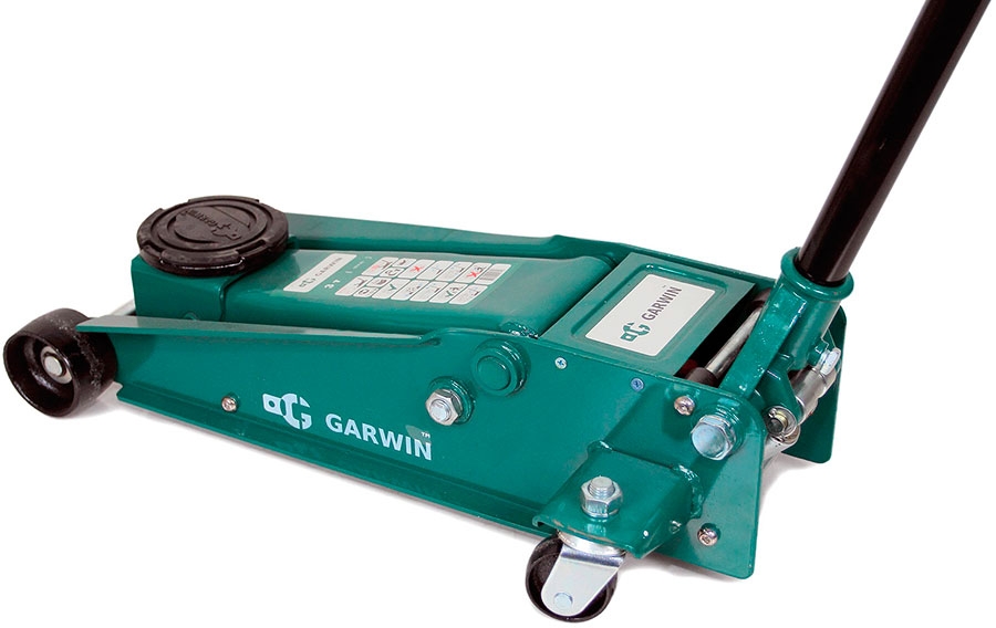 Домкрат подкатной усиленный 3 т, 130-462 мм