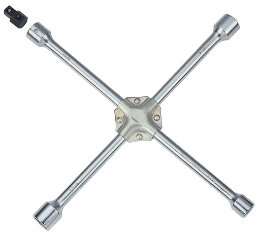 Ключ балонный колесный крестообразный, 400 мм, 17, 19, 21, 22 мм 