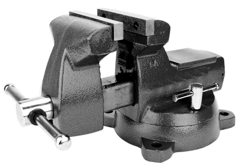 Тиски слесарные усиленные, 200 мм