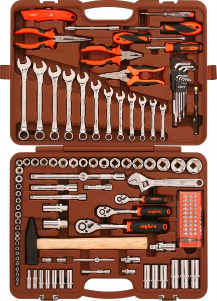 Набор инструмента универсальный 1/4", 3/8" и 1/2"DR, 131 предмет (юбилейная серия)