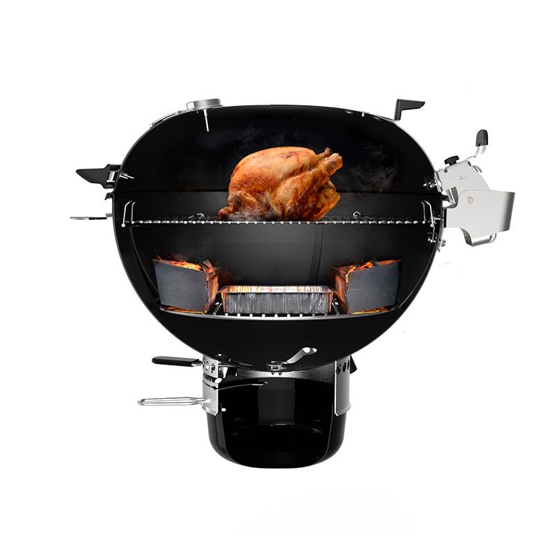 Гриль угольный Master-Touch Premium 57 см, черный