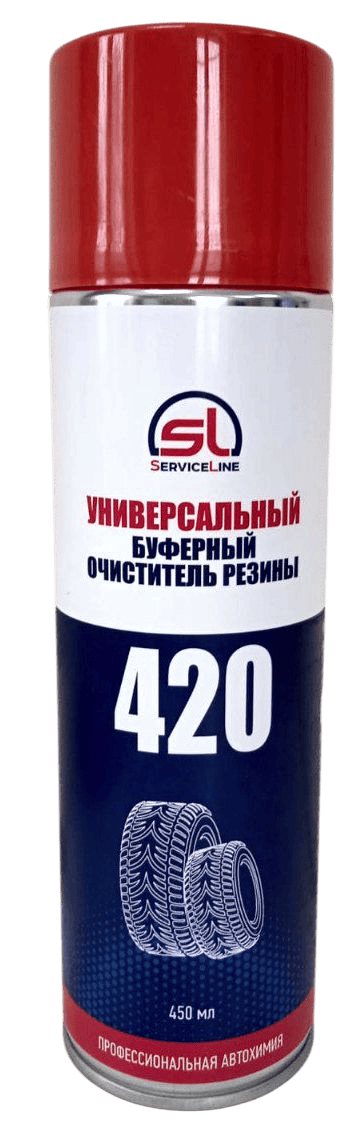Очиститель резины буферный универсальный 450 мл. (аэрозоль)