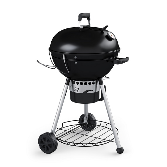 Гриль угольный Teriberka 57 Slow 'N Sear Jet Black Classic