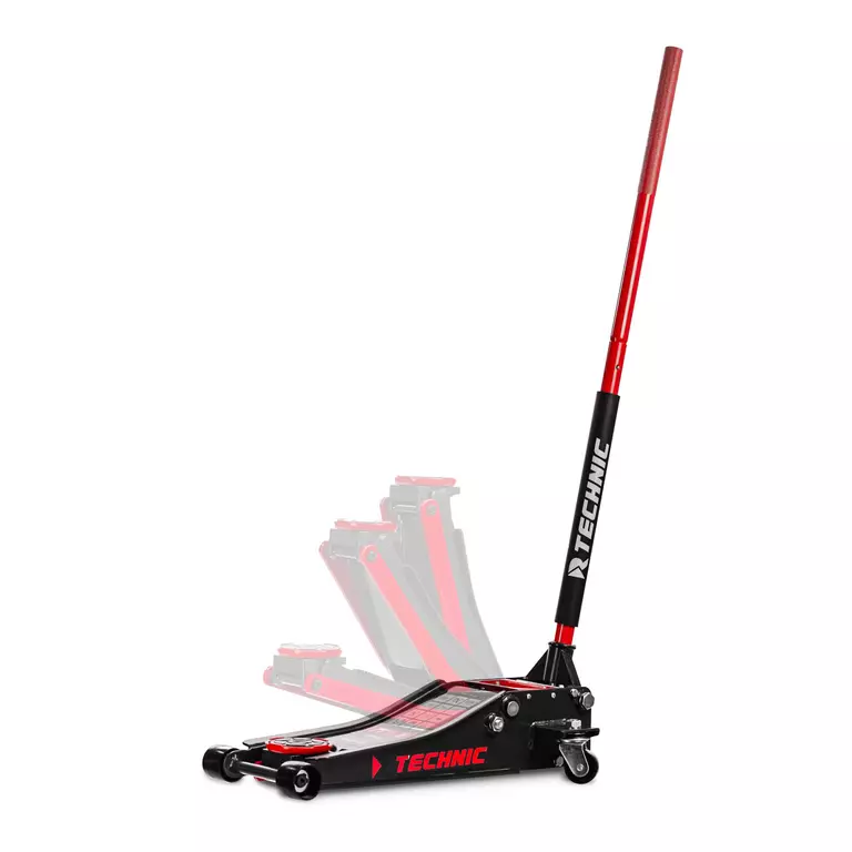 Домкрат подкатной низкого подхвата 3 т, 80-500 мм, усиленный, TECHNIC