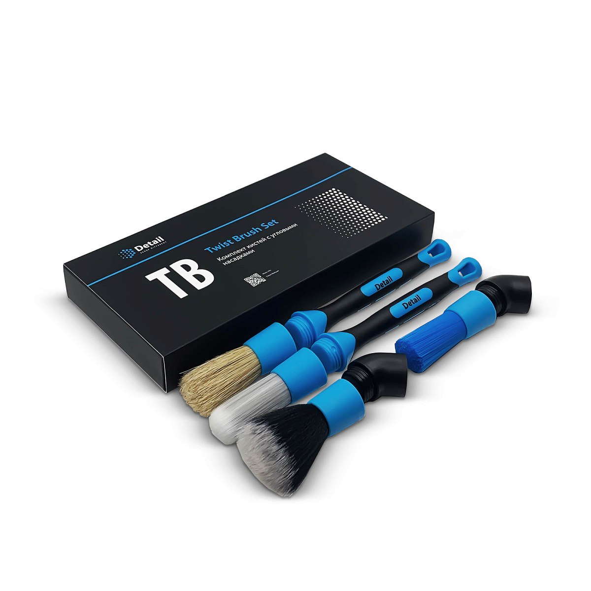 Комплект кистей с угловыми насадками