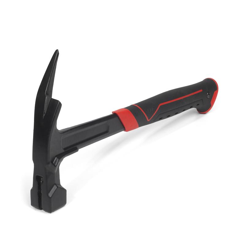 Молоток кровельщика цельнокованый с гвоздодером, серия «ПРОФИ»
