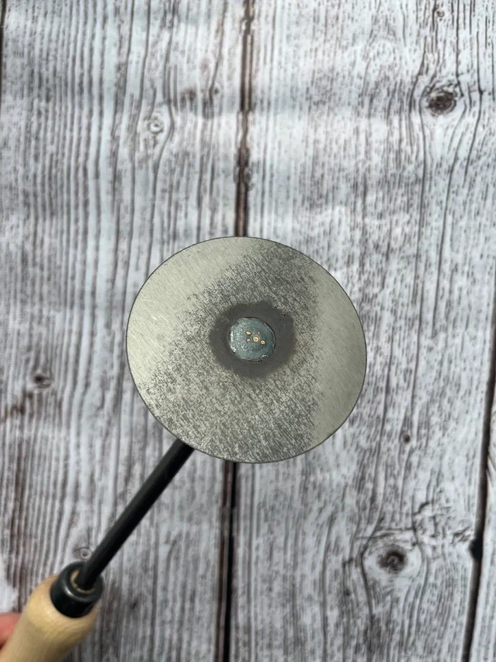 Дисковый садовый культиватор с ручкой 140 мм