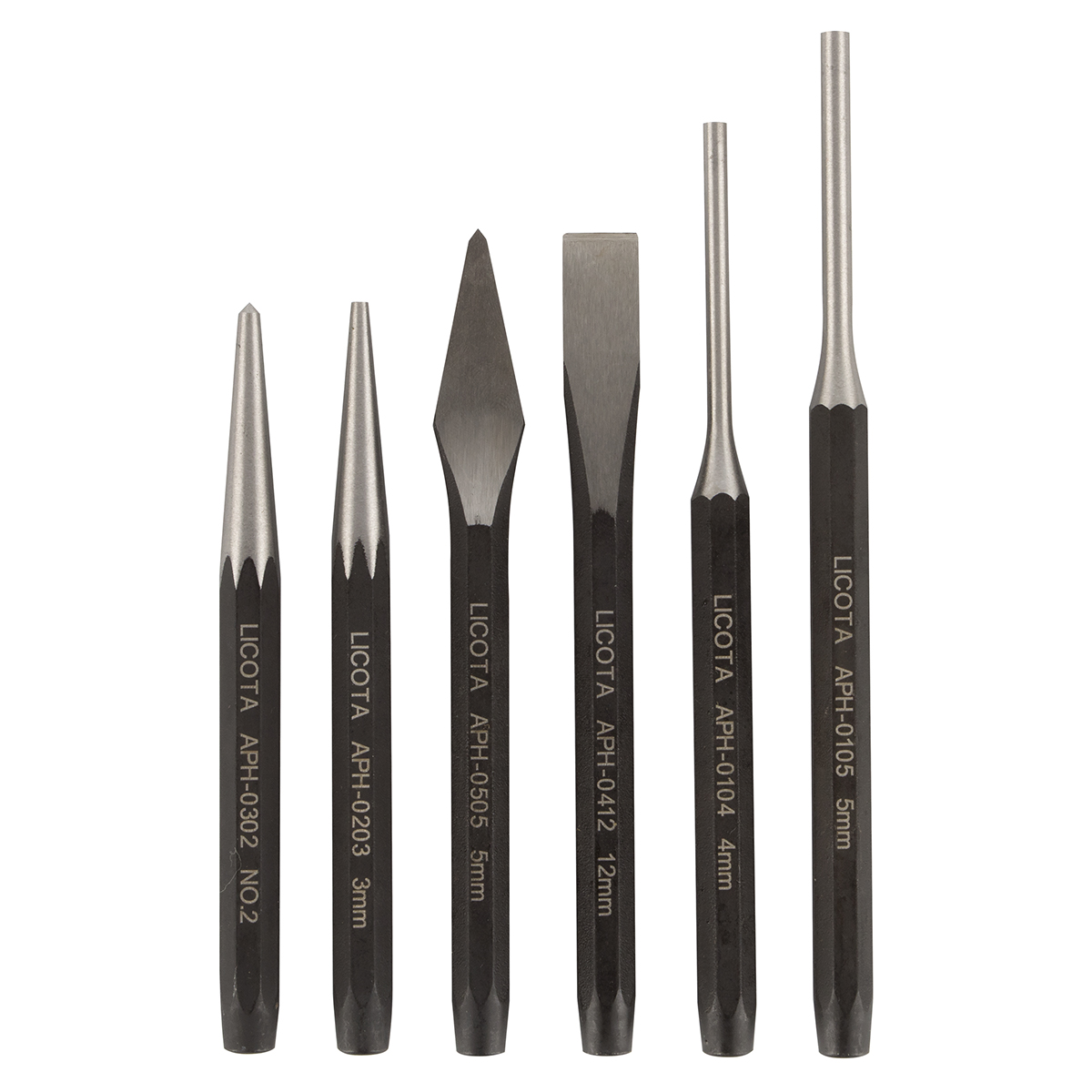 Набор ударно-режущего инструмента 6 пр.