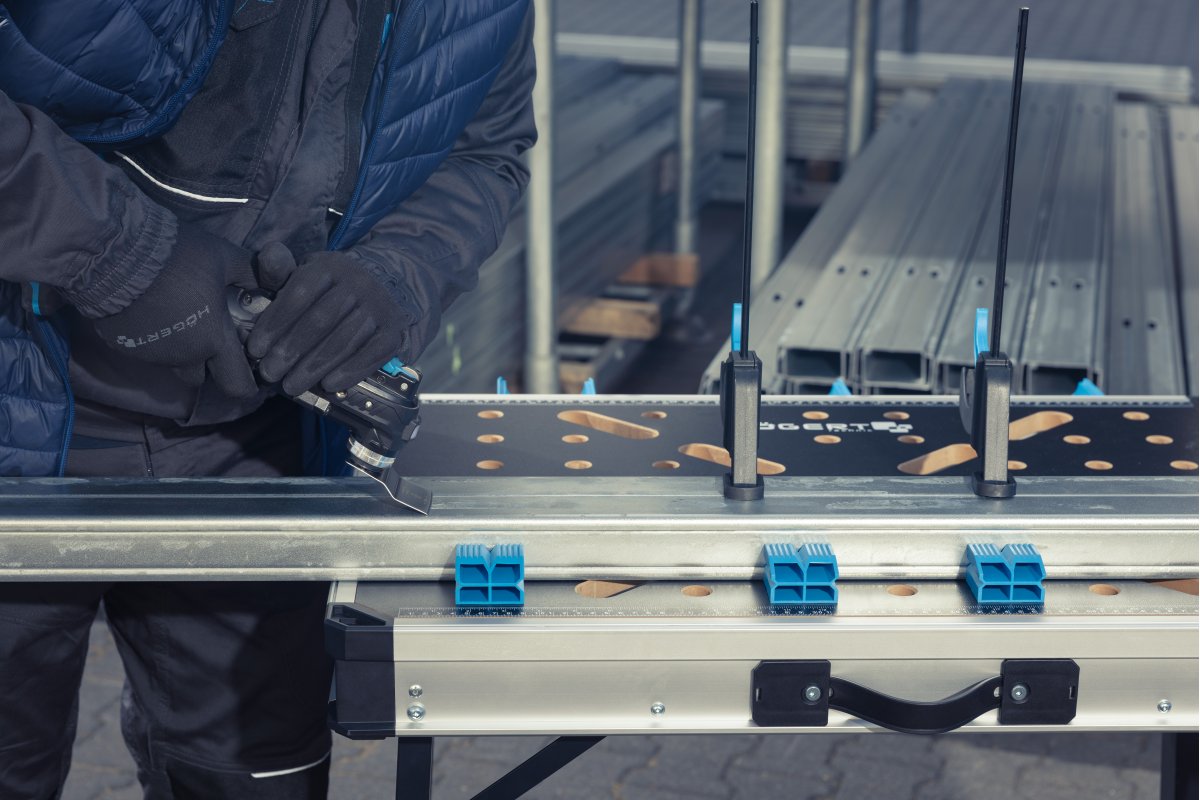 Верстак складной столярный 845 x 598 x 735-885 мм