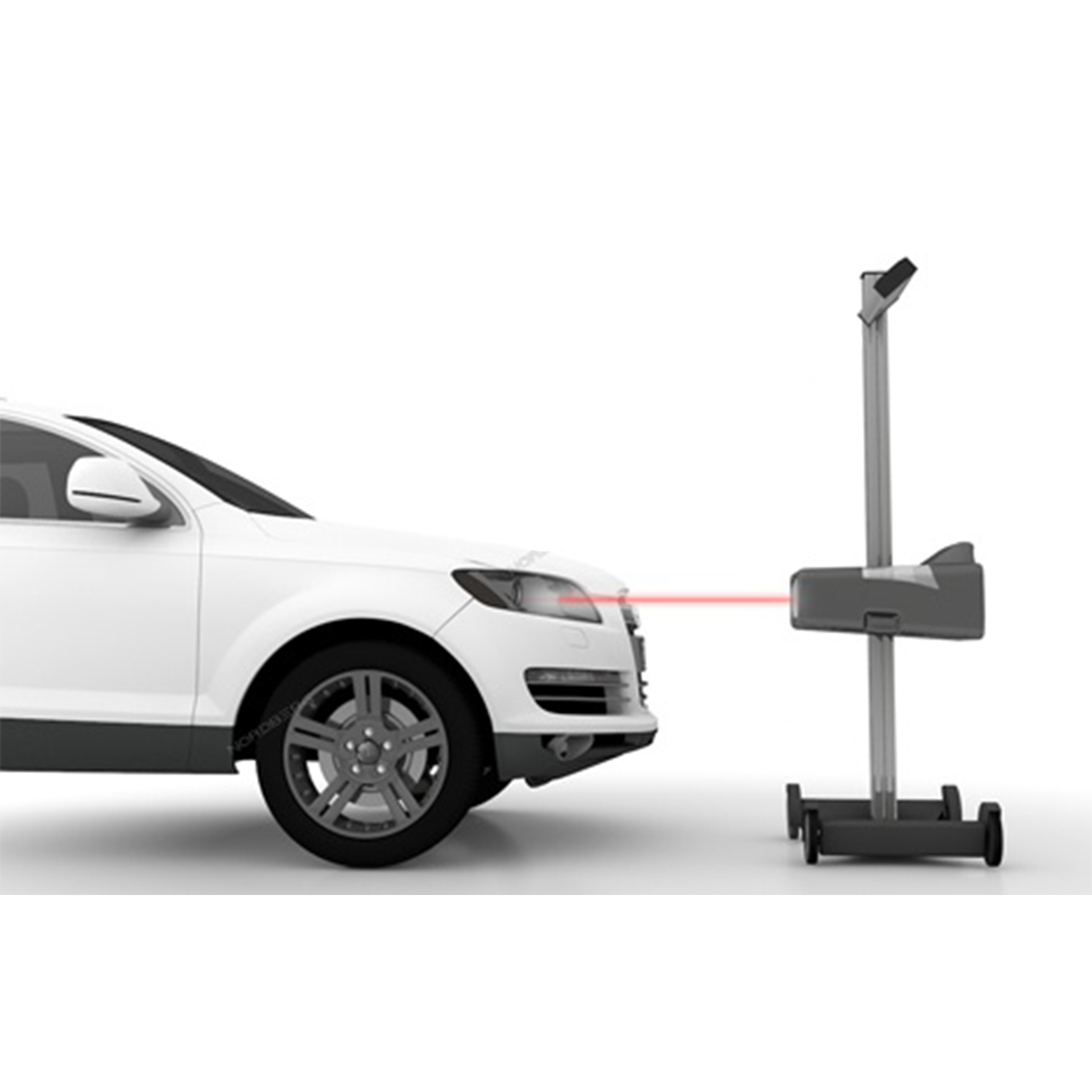 Установка проверки и регулировки светового потока фар, цифровой люксометр 