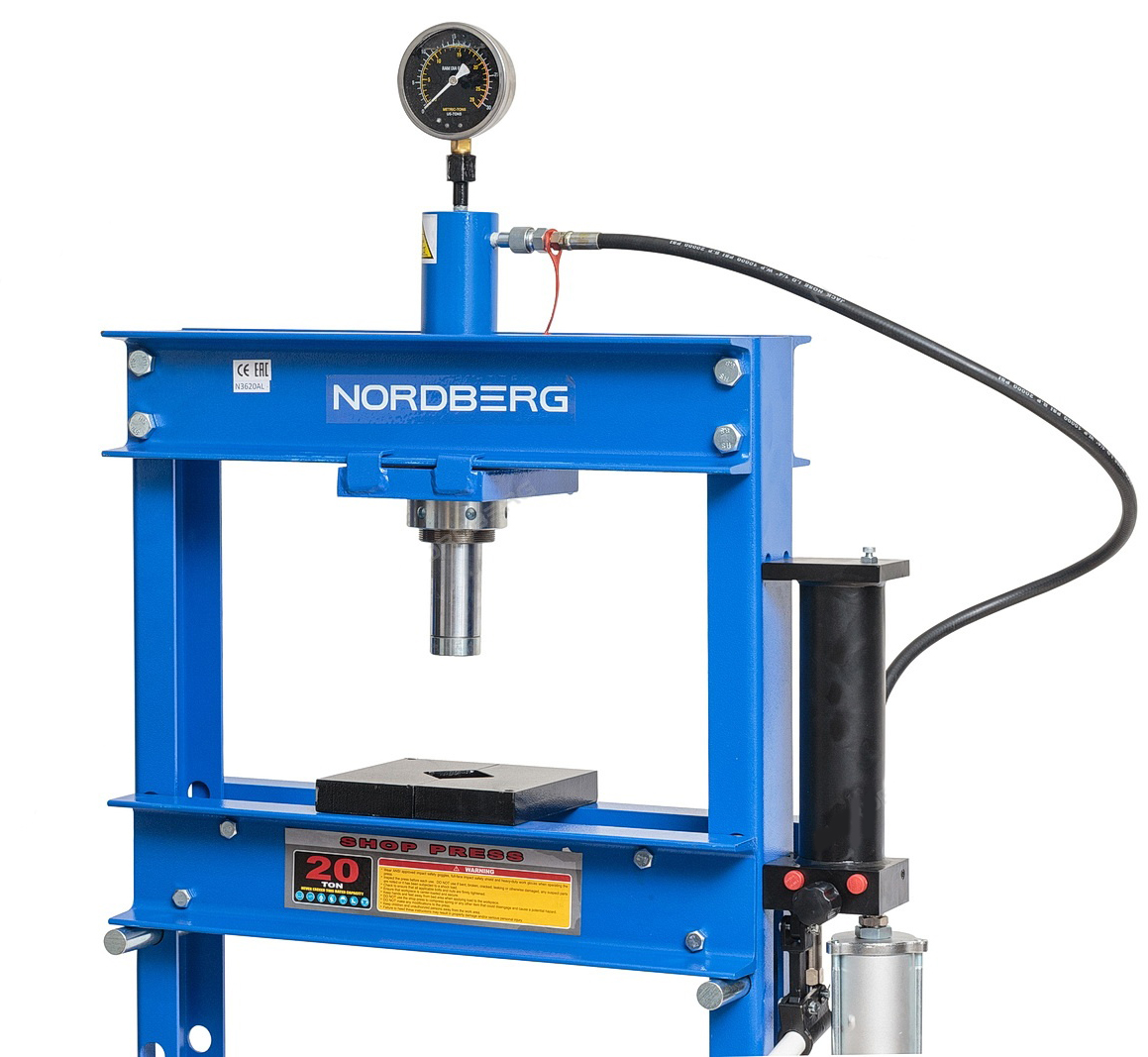 Пресс с ножным приводом, усилие 20 тонн