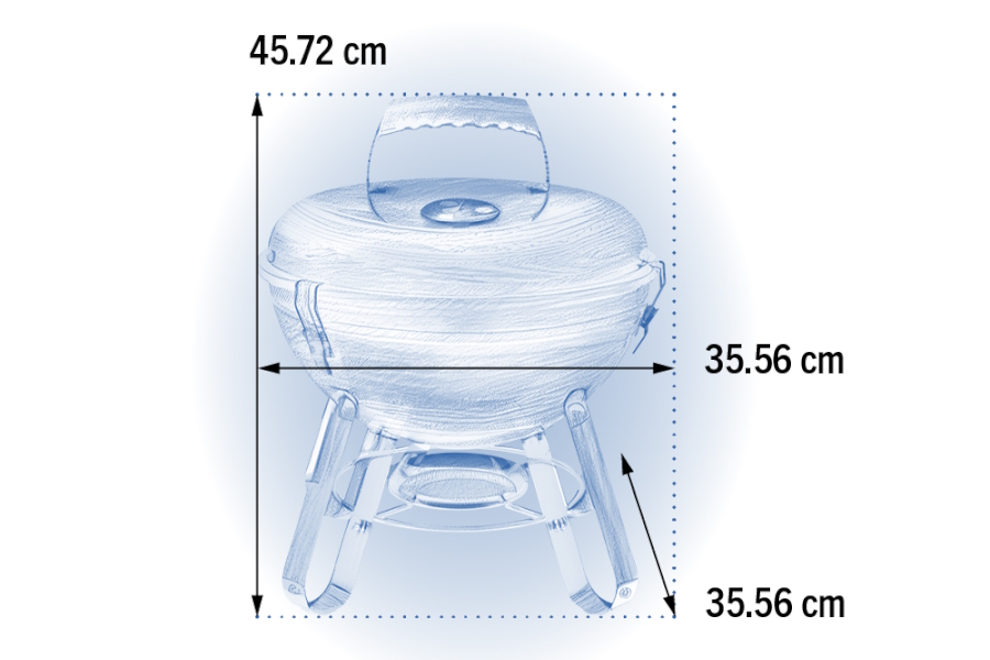 Угольный гриль 