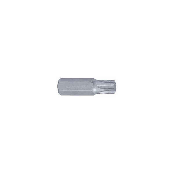Вставка (бита) торцевая 10 мм, TORX, Т25, L = 36 мм, с отверстием KING TONY 163625U