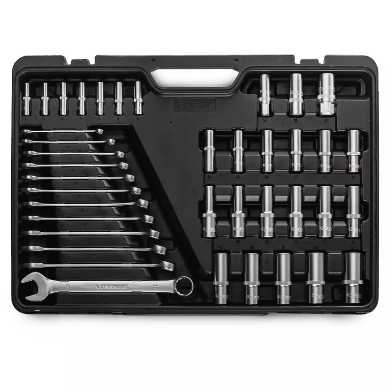 Набор ручных инструментов TECHNIC 216 предметов 1/2", 3/8", 1/4"