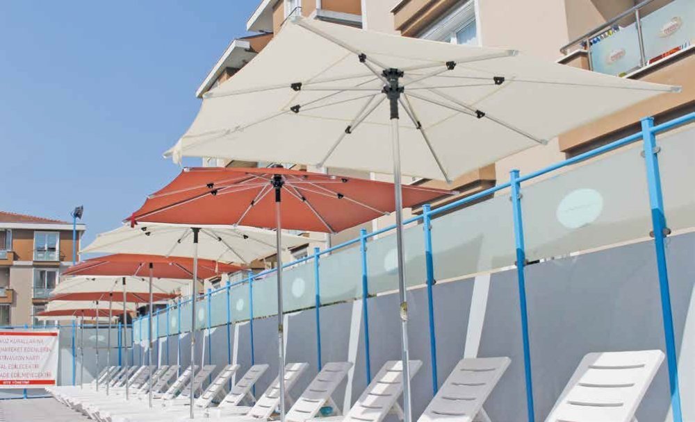 Зонт пляжный профессиональный Kiwi Clips