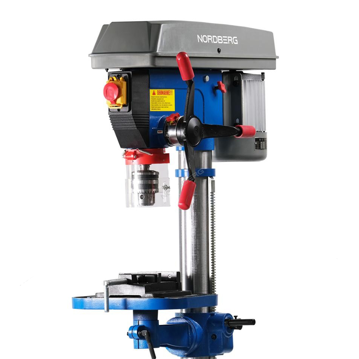 Станок сверлильный  (900Вт, 20мм, макс расст до стола 685мм, 12 скоростей, тиски)