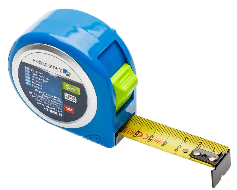 Рулетка 8 м, 25 мм