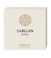 Набор гигиенический «Sargan» (ватные палочки, ватные диски и пилочка для ногтей) 