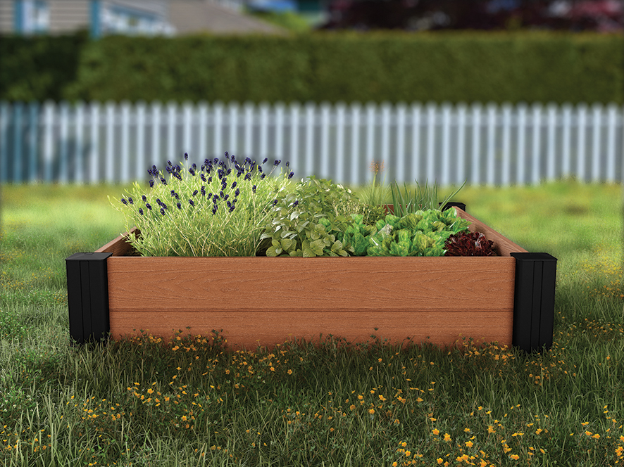 Кашпо-Грядка для растений Vista Modular Garden Bed single pack