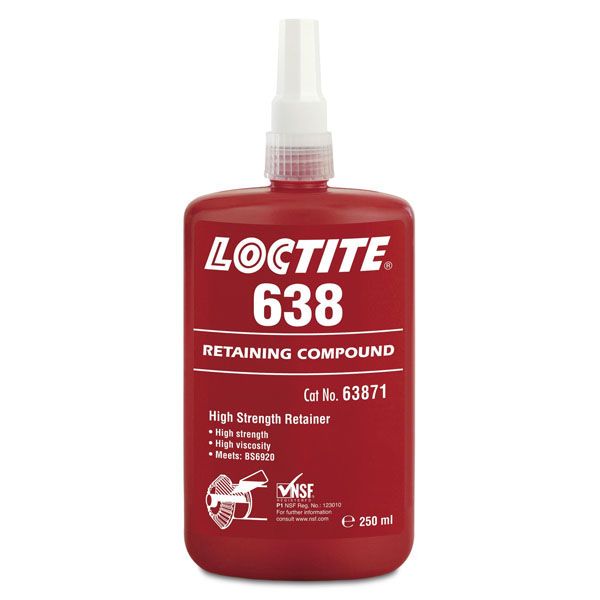 Loctite 638 Фиксатор подшипников, 250 мл