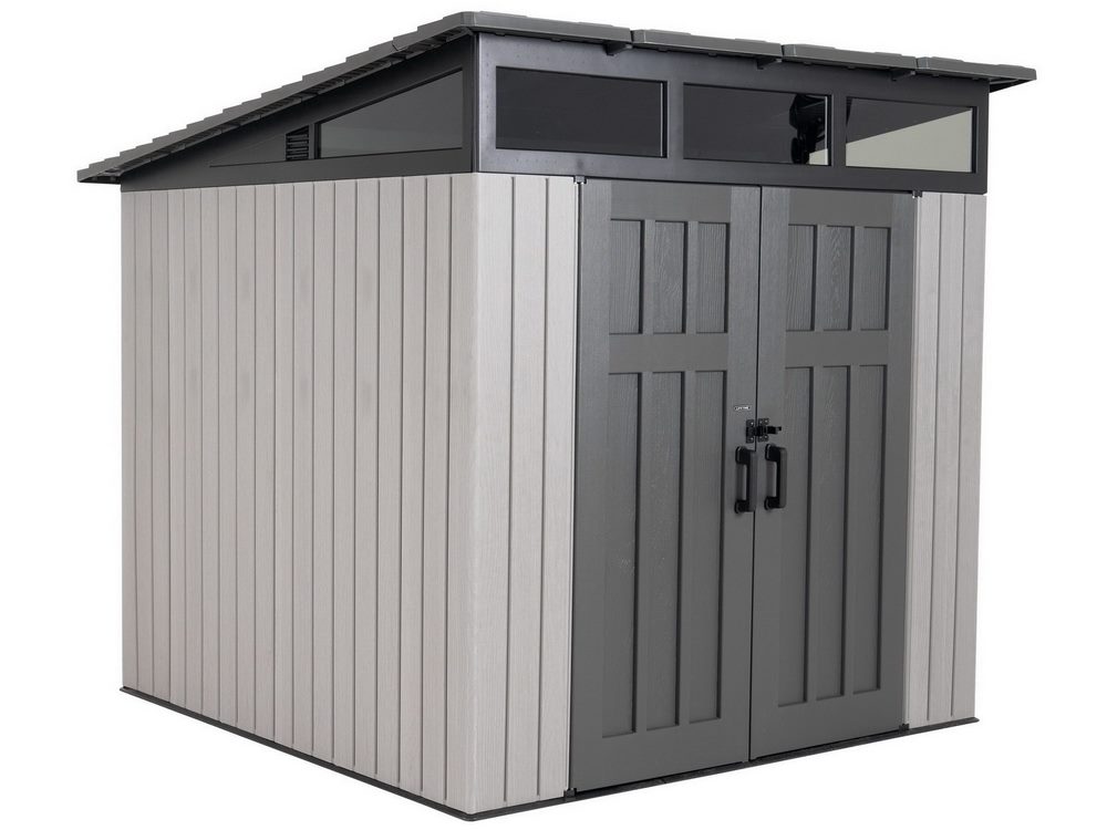 Сарай пластиковый WoodLook 8.3*8.3,