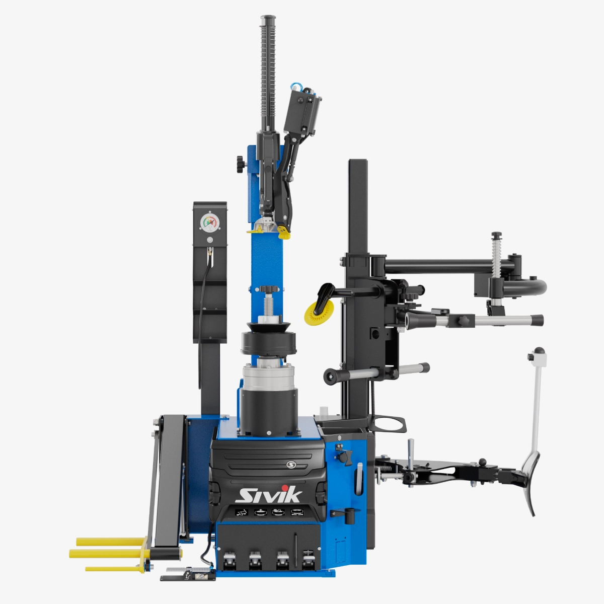 Станок шиномонтажный автоматический 12-26", инверторный 220В, центральный зажим