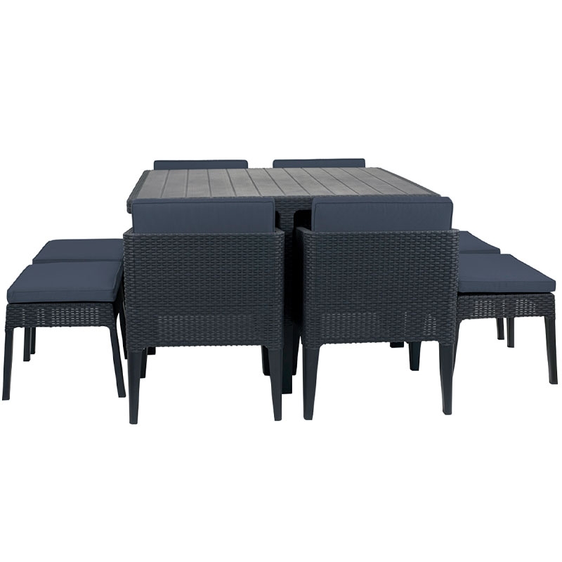 Комплект садовой мебели 9 предметов COLUMBIA SET 9 PCS