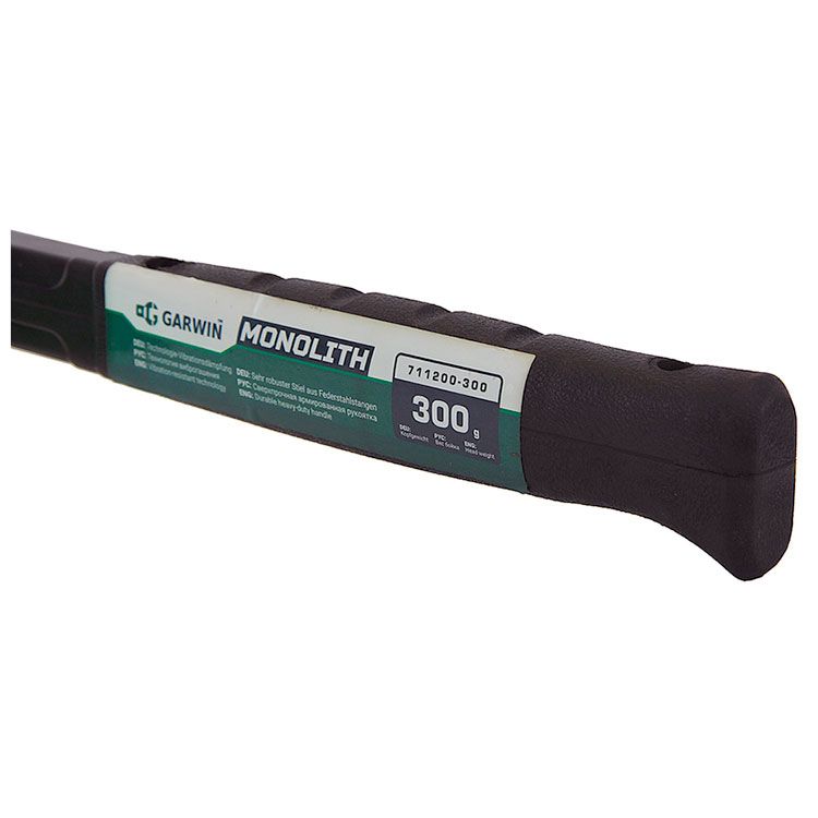 молоток garwin monolith, обрезиненная рукоятка, 300 г