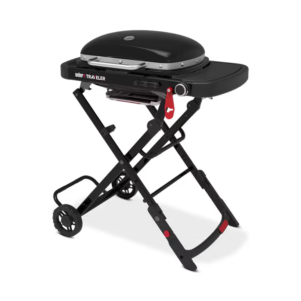 Газовый гриль Weber Traveler Compact черный