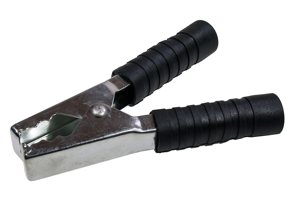 Зажим "Крокодил" 250А 150мм FD-1720 (чёрный) 