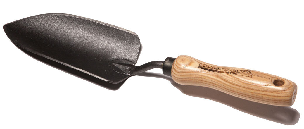 Совок садовый, посадочный, с кованым полотном