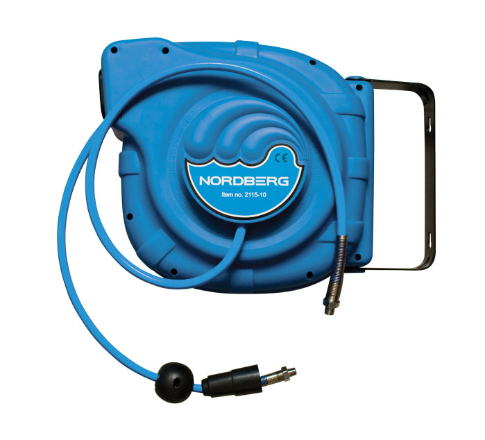 Шланг на самоскручивающейся катушке, 25 м.