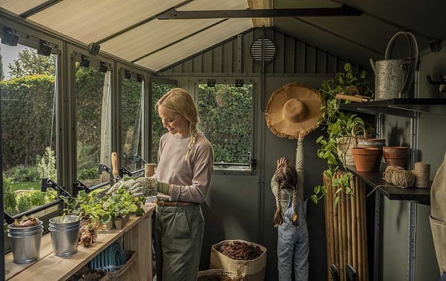 Сарай для выращивания Darwin Potting Shed 6x8 17213240