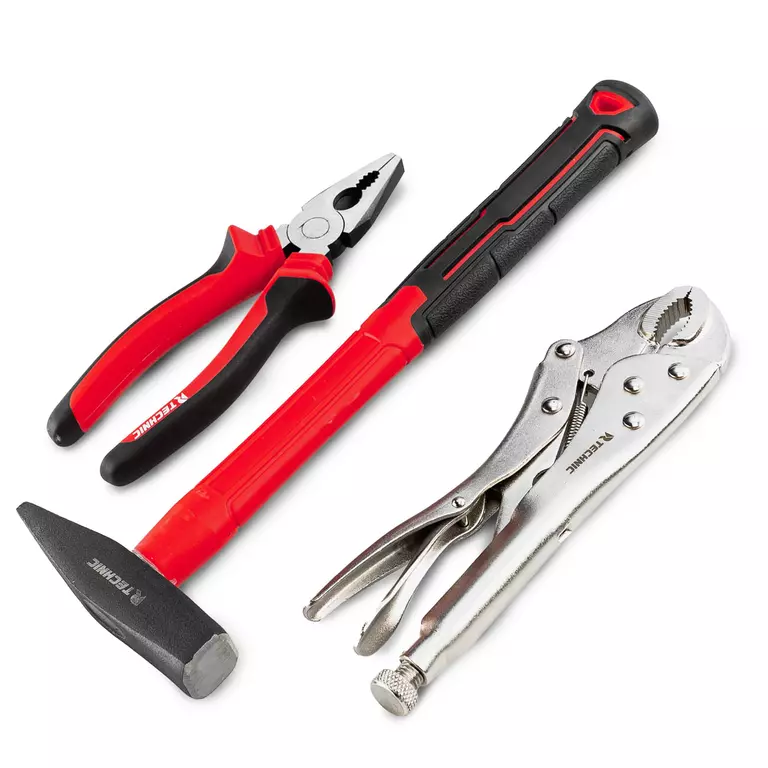 Набор ручных инструментов TECHNIC 142 предмета 1/2", 3/8", 1/4"