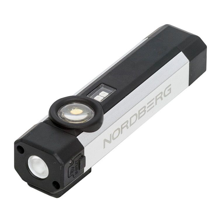 Лампа светодиодная 1+1 с УФ подсветкой, аккумуляторная