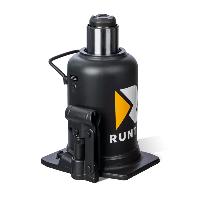 Домкрат бутылочный, двухштоковый, профессиональный 12 т, 235-590 мм 