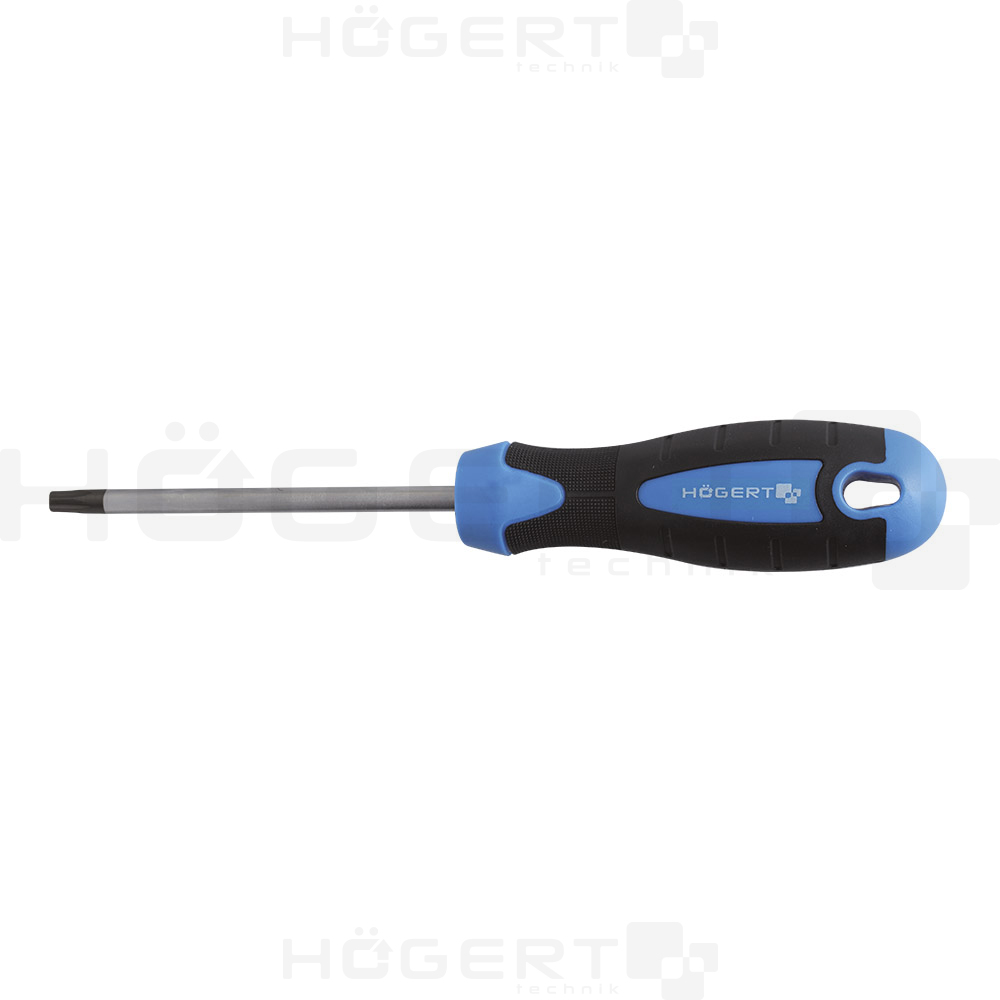 HOEGERT Отвертка TORX T8, 75 мм, сталь S2