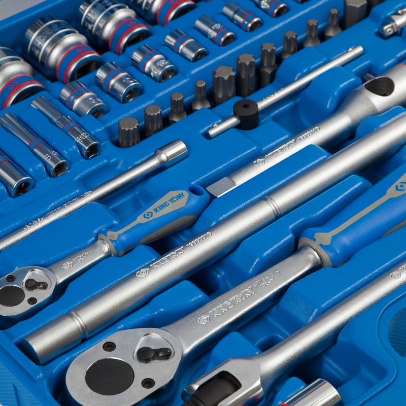 Набор инструментов универсальный, дюймовый, 87 предметов 