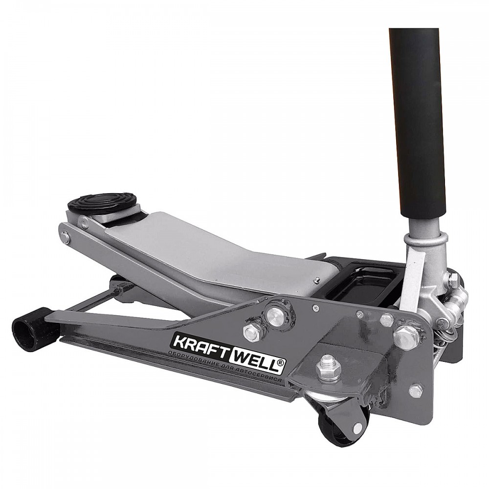 Домкрат подкатной гидравлический г/п 3 т.