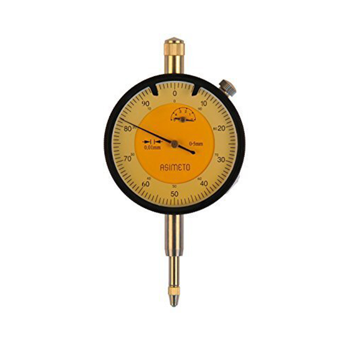 Индикатор часового типа 0,01 мм, 0-5 мм, защита от толчков