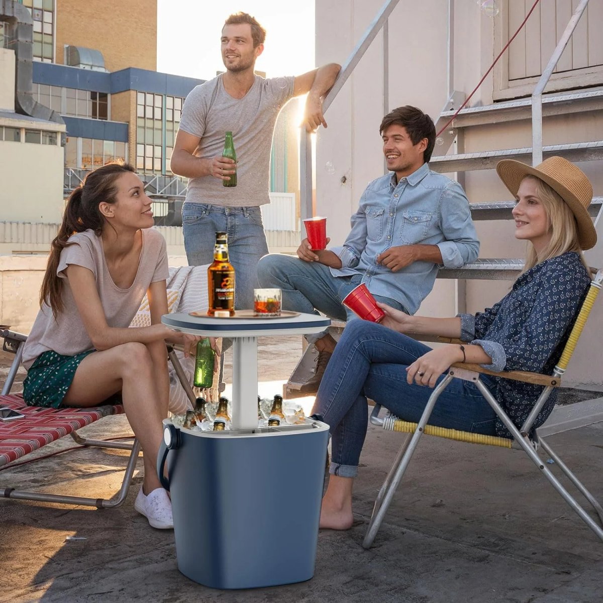 Стол пластиковый мини-бар Pop Up Cool Bar