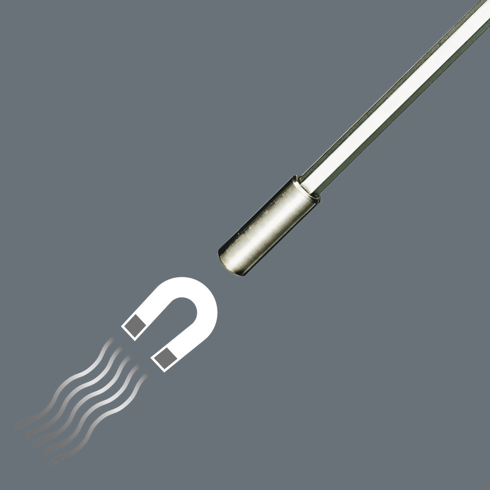 819/1/6 Комбинированный винтоверт с сильным постоянным магнитом и насадками