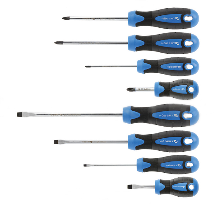 Набор отверток 8 шт., S2