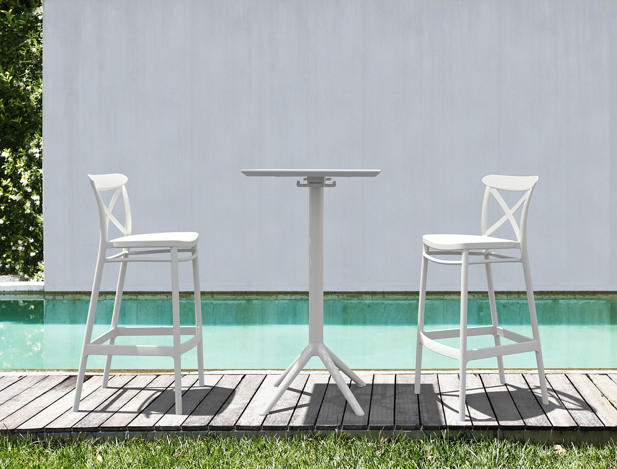 Стол пластиковый барный складной Sky Folding Bar Table