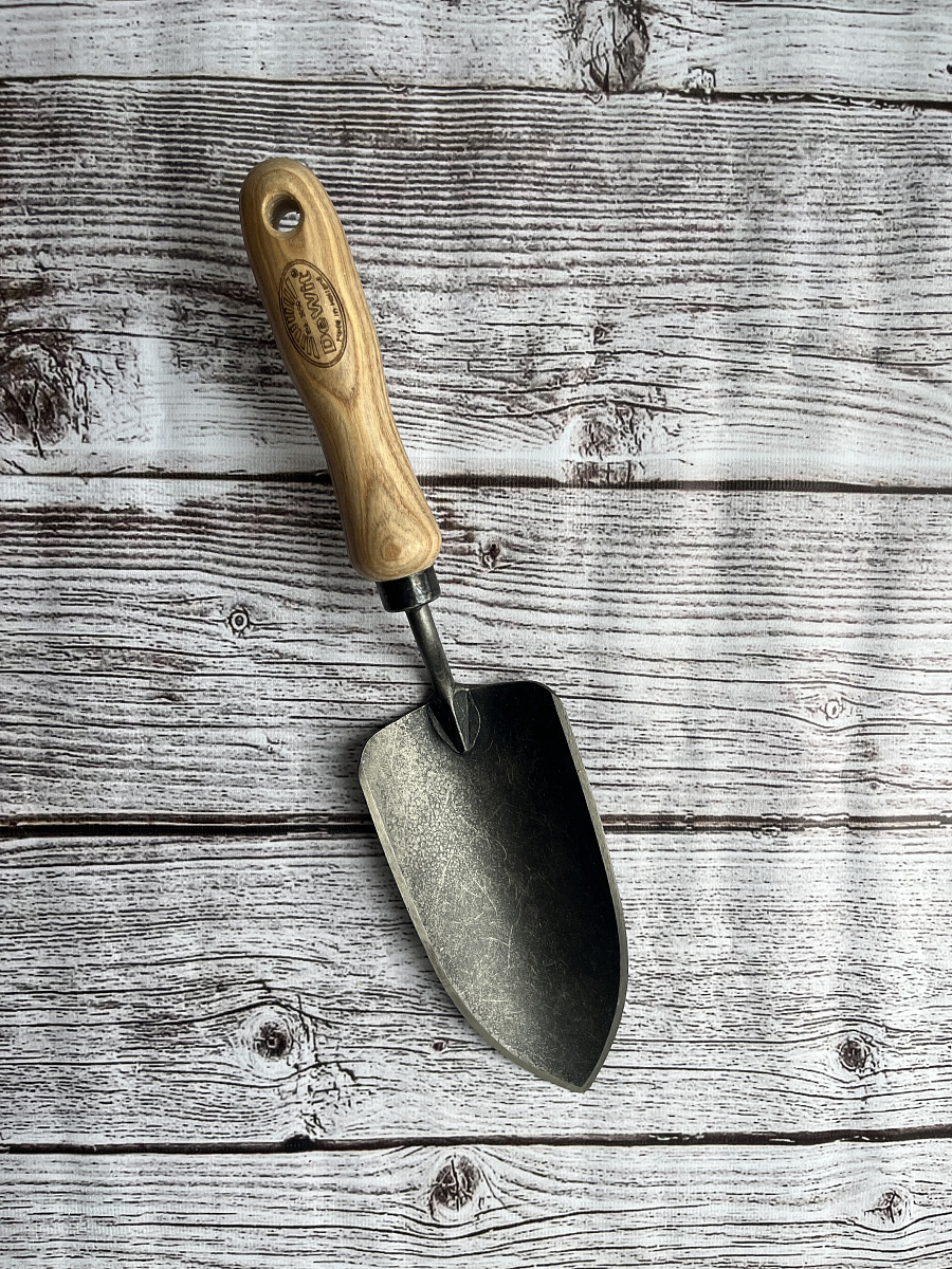 Совок садовый, посадочный, с кованым полотном