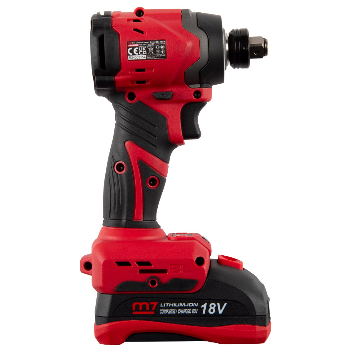 Аккумуляторный ударный гайковёрт 1/2",1/4" в кейсе