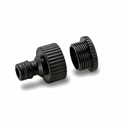 Штуцер резьбовой G1 с переходной муфтой G3/4 Karcher  2.645-007.0