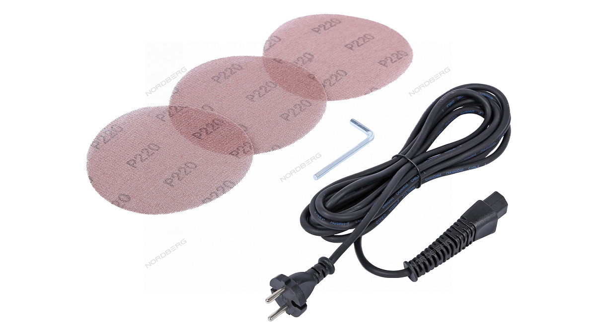 Шлифмашина эксцентриковая 2.5 мм, диск 125 мм, 4000-10000 об/мин, 350 Вт