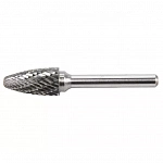 Борфреза параболическая с закругленным концом 13x25x70 мм, VHM, DC, форма F